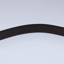 Salvatore Ferragamo Double Gancini Belt Leather 49.6"" Black Auth am7492-14