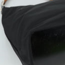 GUCCI Bamboo Hand Bag Nylon Black Silver 000 1434 0531 Auth am7494-17