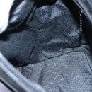 GUCCI Bamboo Hand Bag Nylon Black Silver 000 1434 0531 Auth am7494-19