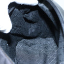 GUCCI Bamboo Hand Bag Nylon Black Silver 000 1434 0531 Auth am7494-20