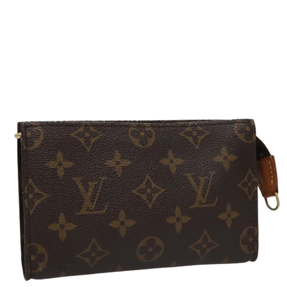 LOUIS VUITTON Monogram Bucket PM Accessory Pouch LV Auth am7500