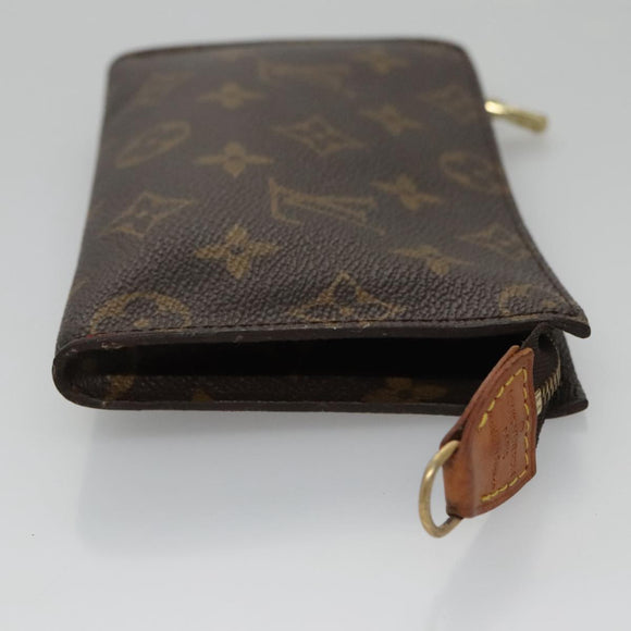 LOUIS VUITTON Monogram Bucket PM Accessory Pouch LV Auth am7500