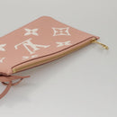 LOUIS VUITTON Monogram Empreinte Giant Neverfull MM Bag Pink M46329 Auth am7504AM-28