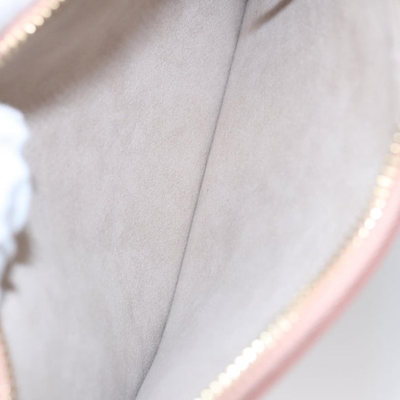 LOUIS VUITTON Monogram Empreinte Giant Neverfull MM Bag Pink M46329 Auth am7504AM