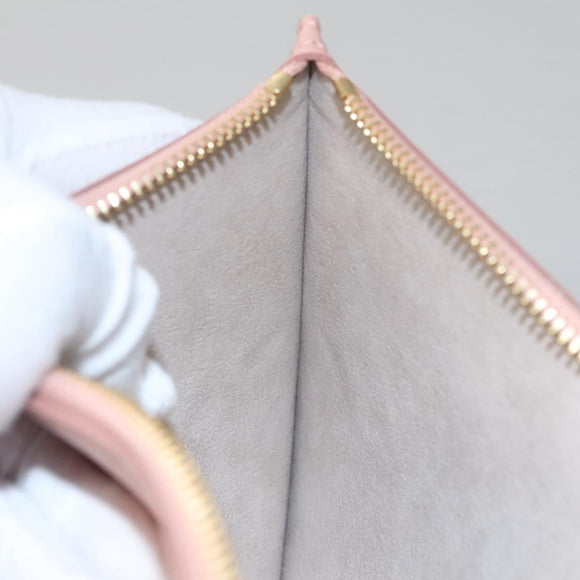 LOUIS VUITTON Monogram Empreinte Giant Neverfull MM Bag Pink M46329 Auth am7504AM