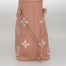 LOUIS VUITTON Monogram Empreinte Giant Neverfull MM Bag Pink M46329 Auth am7504AM-5