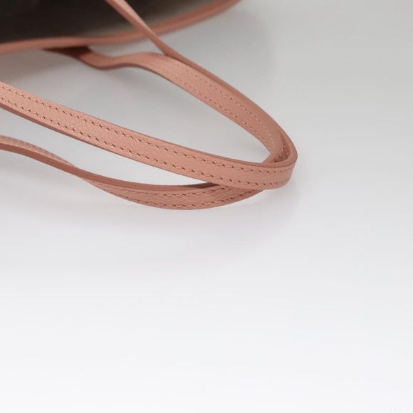 LOUIS VUITTON Monogram Empreinte Giant Neverfull MM Bag Pink M46329 Auth am7504AM