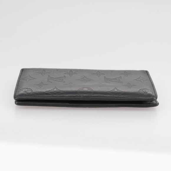 LOUIS VUITTON Monogram Shadow Portefeuille Brazza Wallet M62900 LV Auth am7512