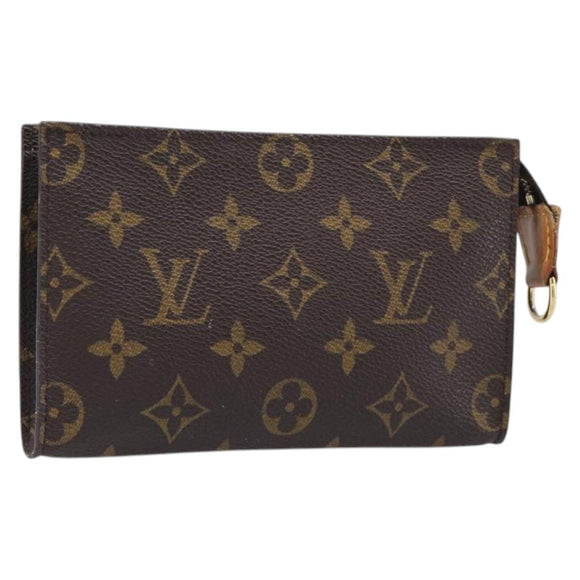 LOUIS VUITTON Monogram Bucket PM Accessory Pouch LV Auth am7514