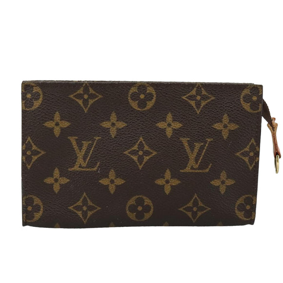LOUIS VUITTON Monogram Bucket PM Accessory Pouch LV Auth am7514