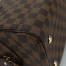 LOUIS VUITTON Damier Ebene Duomo Hand Bag N60008 LV Auth am7518AV-15
