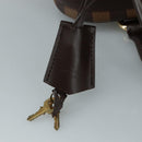 LOUIS VUITTON Damier Ebene Duomo Hand Bag N60008 LV Auth am7518AV-9