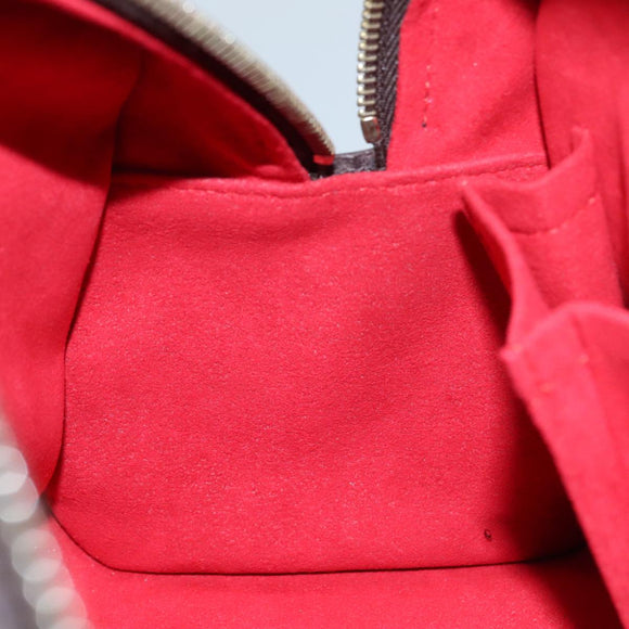 LOUIS VUITTON Damier Ebene Duomo Hand Bag N60008 LV Auth am7518AV