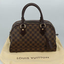 LOUIS VUITTON Damier Ebene Duomo Hand Bag N60008 LV Auth am7518AV-12