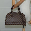 LOUIS VUITTON Damier Ebene Duomo Hand Bag N60008 LV Auth am7518AV-23