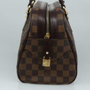 LOUIS VUITTON Damier Ebene Duomo Hand Bag N60008 LV Auth am7518V-3
