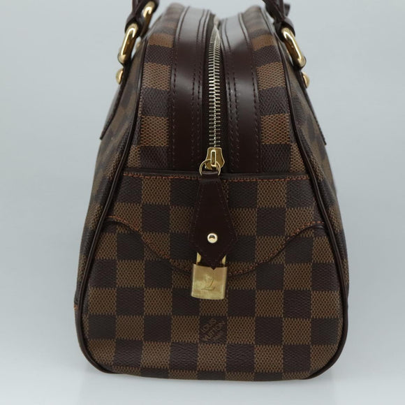 LOUIS VUITTON Damier Ebene Duomo Hand Bag N60008 LV Auth am7518AV