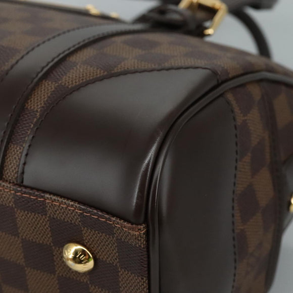 LOUIS VUITTON Damier Ebene Berkeley Hand Bag N52000 LV Auth am7519AV