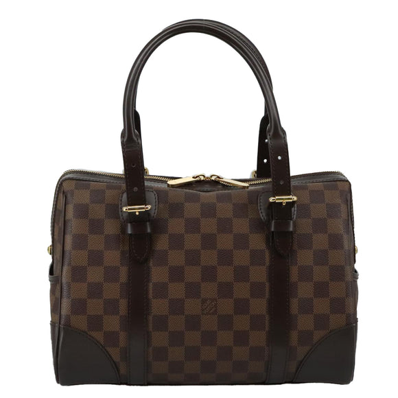 LOUIS VUITTON Damier Ebene Berkeley Hand Bag N52000 LV Auth am7519SAV
