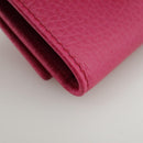 GUCCI Swing Key Case Leather Pink 354499 Auth am7524-15