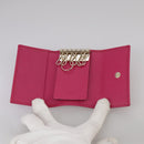 GUCCI Swing Key Case Leather Pink 354499 Auth am7524-8