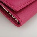 GUCCI Swing Key Case Leather Pink 354499 Auth am7524-7