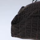 FENDI Zucchino Canvas Tote Bag Brown Auth am7529-9