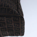 FENDI Zucchino Canvas Tote Bag Brown Auth am7529-14