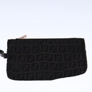 FENDI Zucchino Canvas Tote Bag Brown Auth am7529-19
