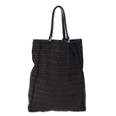 FENDI Zucchino Canvas Tote Bag Brown Auth am7529-13