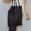 FENDI Zucchino Canvas Tote Bag Brown Auth am7529-25