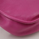 LOEWE Shoulder Bag Leather Pink Auth am7531-16