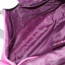 LOEWE Shoulder Bag Leather Pink Auth am7531-11