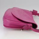 LOEWE Shoulder Bag Leather Pink Auth am7531-4