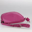 LOEWE Shoulder Bag Leather Pink Auth am7531-7