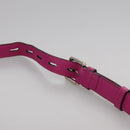 LOEWE Shoulder Bag Leather Pink Auth am7531-9