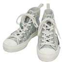 Christian Dior Trotter Canvas Sneakers 41 Blue Auth am7535-1