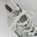 Christian Dior Trotter Canvas Sneakers 41 Blue Auth am7535-13