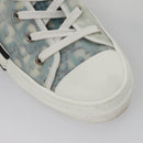 Christian Dior Trotter Canvas Sneakers 41 Blue Auth am7535-16