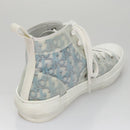 Christian Dior Trotter Canvas Sneakers 41 Blue Auth am7535-25