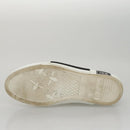 Christian Dior Trotter Canvas Sneakers 41 Blue Auth am7535-29