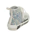 Christian Dior Trotter Canvas Sneakers 41 Blue Auth am7535-3