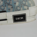 Christian Dior Trotter Canvas Sneakers 41 Blue Auth am7535-34