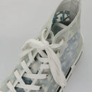 Christian Dior Trotter Canvas Sneakers 41 Blue Auth am7535-35