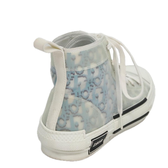 Christian Dior Trotter Canvas Sneakers 41 Blue Auth am7535