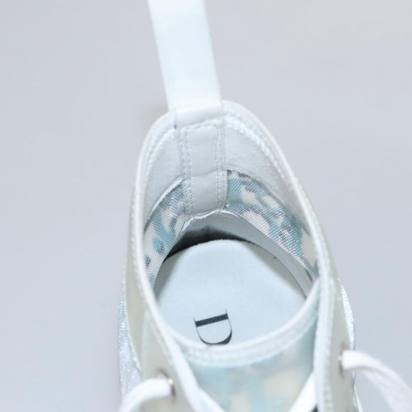 Christian Dior Trotter Canvas Sneakers 41 Blue Auth am7535