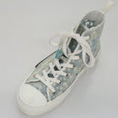 Christian Dior Trotter Canvas Sneakers 41 Blue Auth am7535-6