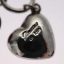 Baccarat Heart Necklace Crystal glass Red Auth am7542-14