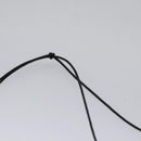 Baccarat Heart Necklace Crystal glass Red Auth am7542-6