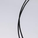 Baccarat Heart Necklace Crystal glass Red Auth am7542-9